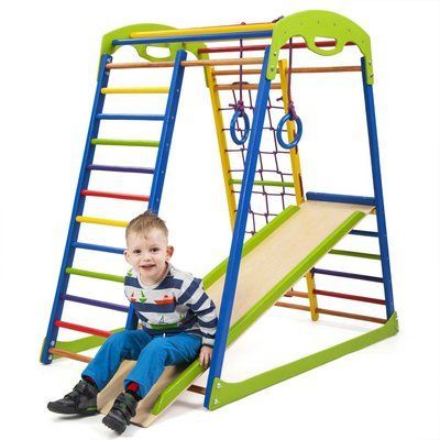 Детский спортивный комплекс для дома SportWood SportBaby &laquo;SportWood&raquo; фото