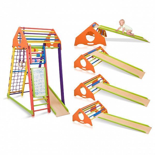 Детский спортивный комплекс BambinoWood Color SportBaby &laquo;BambinoWood Color&raquo; фото