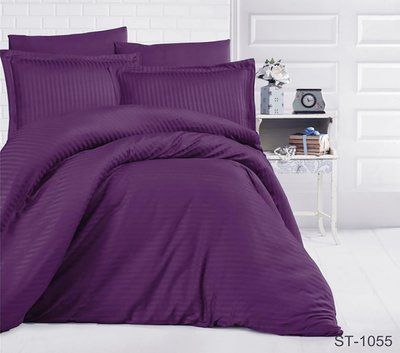 ТМ TAG КПБ страйп-сатин LUXURY ST-1055 TAG stripe (2-sp)-072 фото