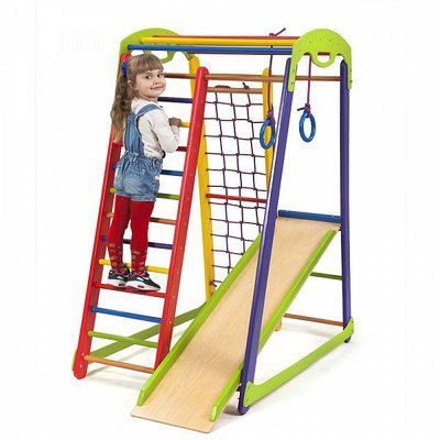 Детский спортивный уголок- &laquo;Кроха 1 мини&raquo; SportBaby &laquo;Кроха 1 мини&raquo; фото