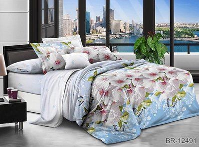 ТМ TAG Комплект постільної білизни BR-12491 TAG polycotton evro-717 фото