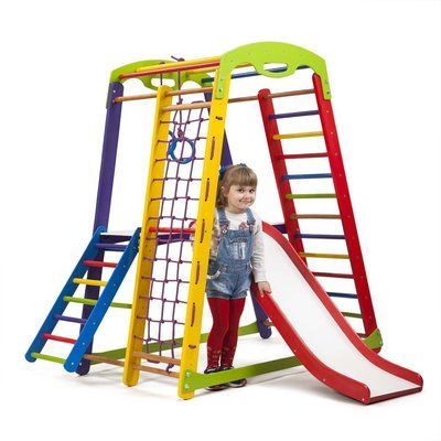 Детский спортивный уголок- &laquo;Кроха - 1 Plus 2&raquo; SportBaby &laquo;Кроха - 1 Plus 2&raquo; фото