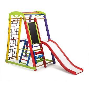 Детский спортивный уголок- &laquo;Кроха - 1 Plus 3&raquo; SportBaby &laquo;Кроха - 1 Plus 3&raquo; фото