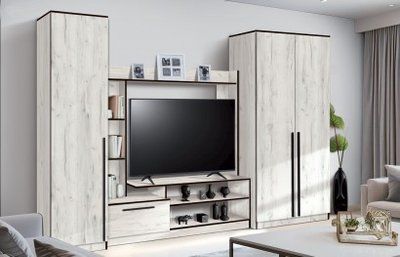 Гостиная   ЛЕСТЕР  310 см дуб крафт белый lester фото