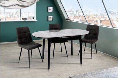 Стіл МДФ ОБІДНІЙ ТІТАН TMM-51-1-matte-cappuccino фото