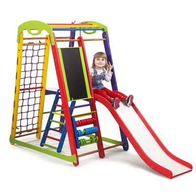 Детский спортивный уголок- &laquo;Кроха - 1 Plus 3&raquo; SportBaby &laquo;Кроха - 1 Plus 3&raquo; фото