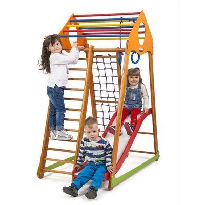 Детский спортивный комплекс BambinoWood Plus 1 SportBaby &laquo;BambinoWood Plus 1&raquo; фото