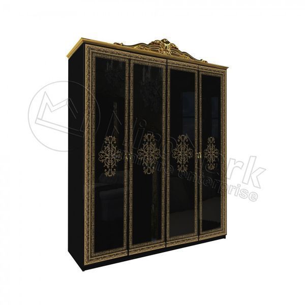 Спальня"Jennifer Black-Gold"Миро-Марк GF078 фото
