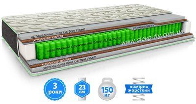Матрас Sleep&Fly Organic Omega 90х190 157 фото