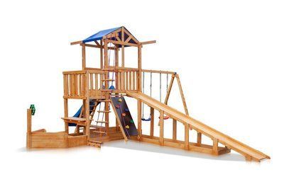 Дитячий майданчик - Капітан з зимової гіркою Babyland-13 Babyland-12 фото