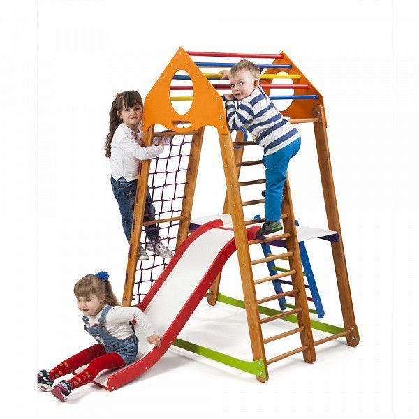 Детский спортивный комплекс BambinoWood Plus 2 SportBaby &laquo;BambinoWood Plus 2&raquo; фото