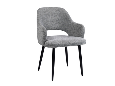 Стілець M-234 холодний сірий + чорний M-234-dark-grey/black фото