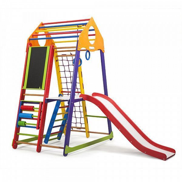 Дитячий спортивний комплекс BambinoWood Color Plus 3 SportBaby &laquo;BambinoWoodColor Plus 3&raquo; фото