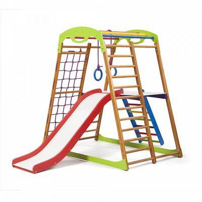 Детский спортивный комплекс для дома BabyWood Plus 2 SportBaby &laquo;BabyWood Plus 2&raquo; фото