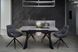 Керамический стол Олимпия ТМL-985 ребекка грей + чёрный TML-985--matte-black фото 1