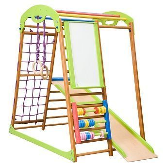 Детский спортивный комплекс для дома BabyWood Plus SportBaby &laquo;BabyWood Plus&raquo; фото