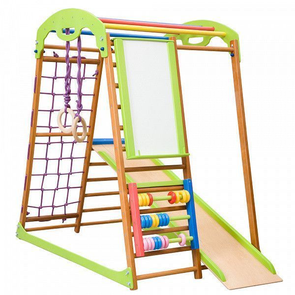 Детский спортивный комплекс для дома BabyWood Plus SportBaby &laquo;BabyWood Plus&raquo; фото