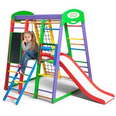 Спортивный комплекс для дома Акварелька Plus 3 SportBaby &laquo;Акварелька Plus 3&raquo; фото