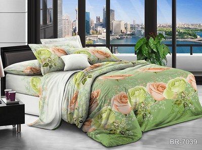 ТМ TAG Комплект постельного белья BR-7039 TAG polycotton evro-698 фото