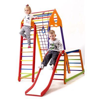 Детский спортивный комплекс BambinoWood Color Plus 1-1 SportBaby &laquo;BambinoWood ColPlus 1-1&raquo; фото