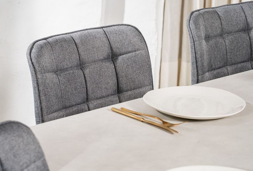 Керамічний стіл TM-120 бардиліо лайт + бук  TM-120-light-grey/oak фото