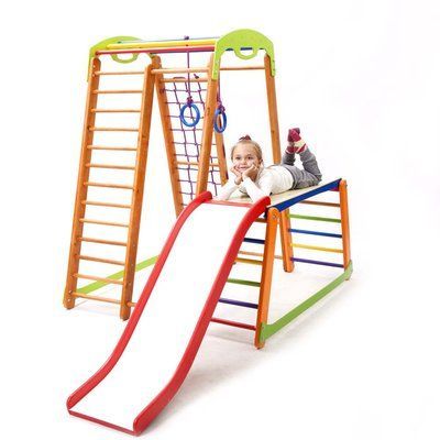 Детский спортивный уголок - Кроха - 2 Plus 1-1 SportBaby &laquo;Кроха - 2 Plus 1-1&raquo; фото